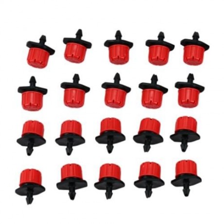 18M DIY MICRO SPRAY DRIP IRRIGATION SYSTEM WITH WATER DROPPER (BLACK)