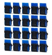 MULTIFUNCTIONAL DIY DC 50V 0.2A 6PIN TELEPHONE SWITCH - 20PCS (BLUE)