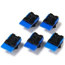 MULTIFUNCTIONAL DIY DC 50V 0.2A 6PIN TELEPHONE SWITCH - 20PCS (BLUE)