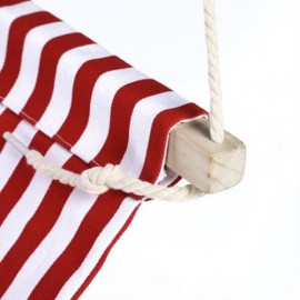 ADJUSTABLE DESK FOOT HAMMOCK FEET REST PEDAL (RED STRIPE)