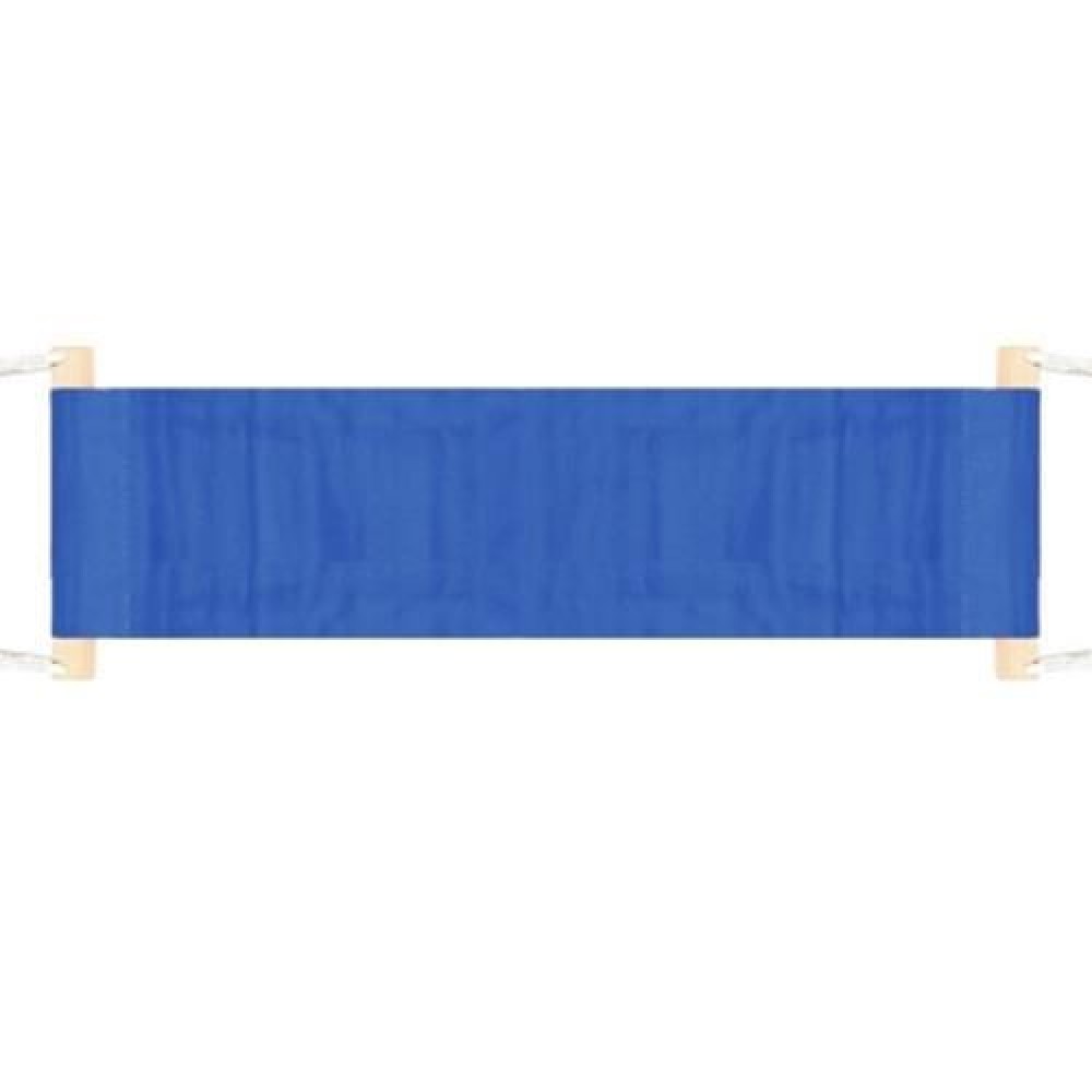 ADJUSTABLE DESK FOOT HAMMOCK FEET REST PEDAL (DEEP BLUE)