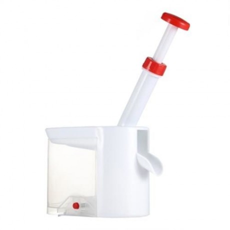 CHERRY PITTER SEED REMOVER KITCHEN CORER TOOL (CLEAR WHITE)