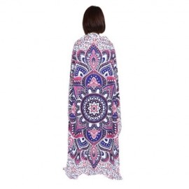148 X 148CM LOTUS PATTERN BEACH TOWEL WALL TAPESTRY (COLORMIX)