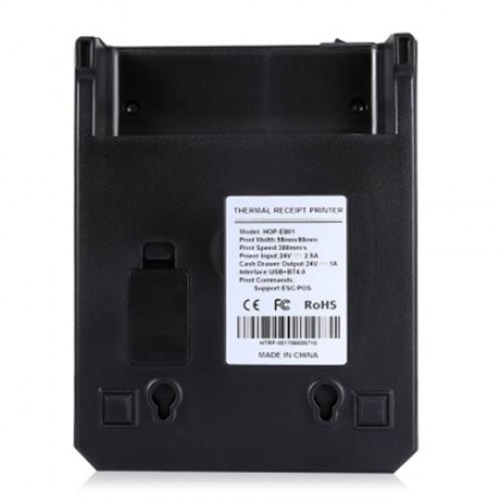 HOIN HOP - E801 USB / BLUETOOTH THERMAL RECEIPT PRINTER (BLACK)
