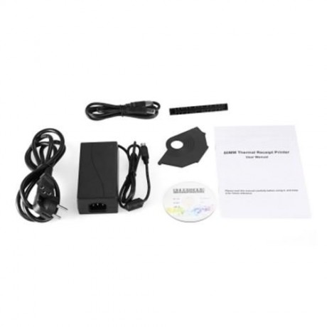 HOIN HOP - E801 80MM USB   COM   LAN THERMAL PRINTER FOR POS SYSTEM (BLACK)