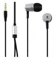 AWEI ESQ7 1.2M CABLE LENGTH IN-EAR EARPHONE FOR MOBILE PHONE TABLET PC (SILVER)