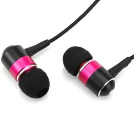 AWEI ESQ3 1.2M CABLE LENGTH IN-EAR EARPHONE FOR MOBILE PHONE TABLET PC (PINK)