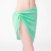 BIKINI SARONG WRAP BEACH SCARF (LIGHT GREEN)