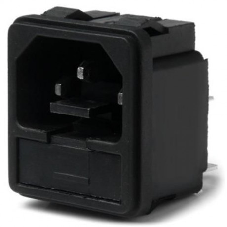MULTIFUNCTIONAL DIY 3PIN POWER JACKS - 5PCS / AC 250V 10A (BLACK)