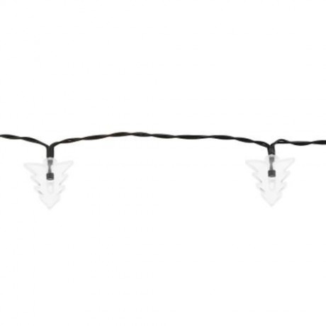 SOLAR POWERED WATERPROOF 20 LEDS XMAS TREE STRING LAMP (WARM WHITE LIGHT)