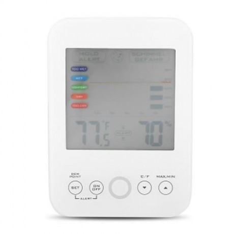 INDOOR DIGITAL THERMOMETER (WHITE)