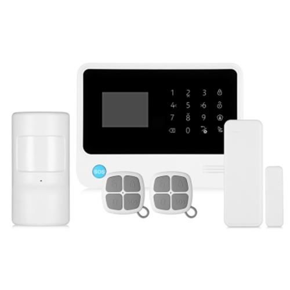 GS - G90B PLUS GSM WIFI / GPRS / SMS ALARM SYSTEM (WHITE AND BLACK)
