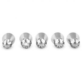 BAKING TOOL STAINLESS STEEL CAKE PIPING MOUTH (SILVER)