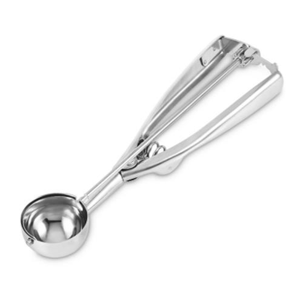 NON-MAGNETIC STAINLESS STEEL ICE CREAM FRUIT SCOOP (SILVER)
