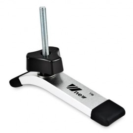 METAL HOLD DOWN CLAMP SET PRESS PLATEN WOODWORKING TOOL (SILVER AND BLACK)