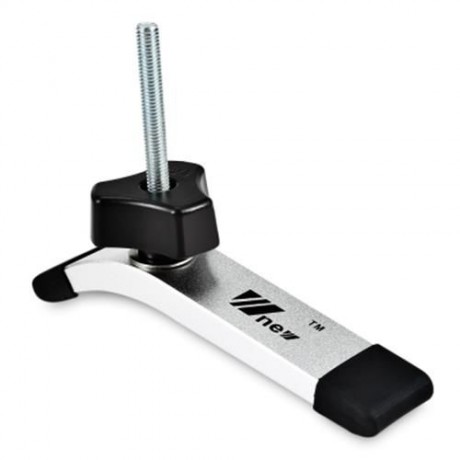 METAL HOLD DOWN CLAMP SET PRESS PLATEN WOODWORKING TOOL (SILVER AND BLACK)