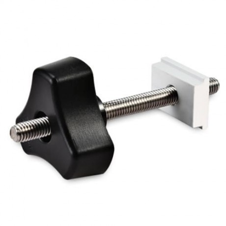 METAL HOLD DOWN CLAMP SET PRESS PLATEN WOODWORKING TOOL (SILVER AND BLACK)