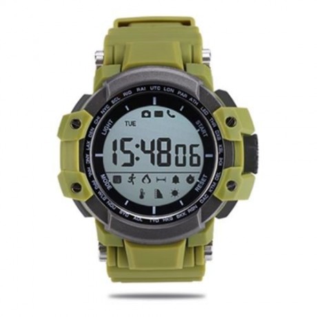 ZEBLAZE MUSCLE SMARTWATCH BLUETOOTH 4.0 ULTRAVIOLET MONITORING REMOTE CAMERA CALORIES CONS