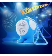 BLUETOOTH 3.0 SPEAKER WITH MIC VOLUME CONTROL HANDSFREE CALL FUNCTION (BLUE)