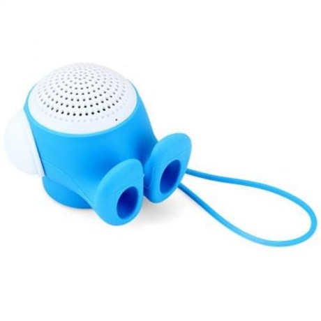 BLUETOOTH 3.0 SPEAKER WITH MIC VOLUME CONTROL HANDSFREE CALL FUNCTION (BLUE)