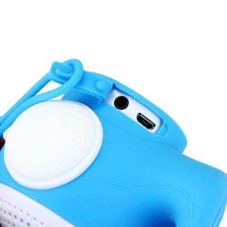 BLUETOOTH 3.0 SPEAKER WITH MIC VOLUME CONTROL HANDSFREE CALL FUNCTION (BLUE)