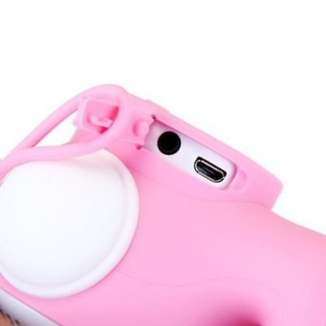 BLUETOOTH 3.0 SPEAKER WITH MIC VOLUME CONTROL HANDSFREE CALL FUNCTION (PINK)