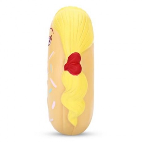 SQUISHYFUN PU SLOW RISING SIMULATE FUNNY DONUT TOY (COLORMIX)