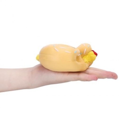 SQUISHYFUN PU SLOW RISING SIMULATE FUNNY DONUT TOY (COLORMIX)