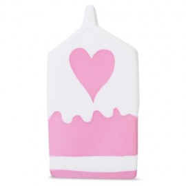 SQUISHY PU SLOW RISING SIMULATE CUTE EMOJI MILK BOX BREAD TOY (COLORMIX)
