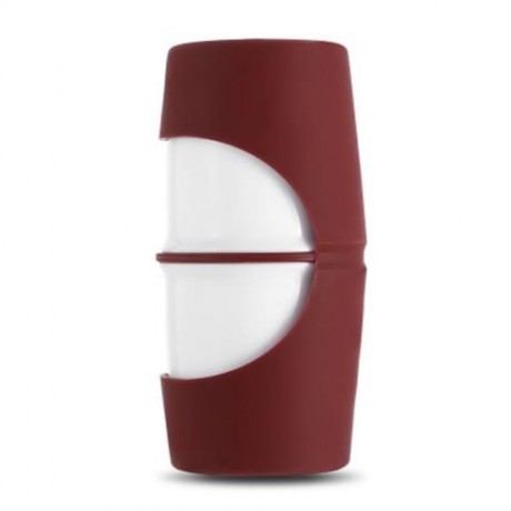 TRAVEL HIKING TEA FILTER GLASS BOTTLE SET WITH PORTABLE BAG (SILVER AND RED)