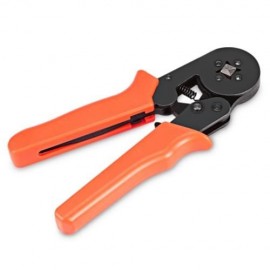 CRIMPING PLIER WIRE CABLE END SLEEVES FERRULES CUTTER HAND TOOL (YELLOW)