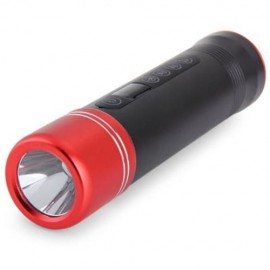 FREEMAN X6 MULTI-PURPOSE BLUETOOTH V2.1 EDR SPEAKER BATTERY CHARGER CREE XPE-R3 LED FLASHL
