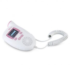 ACURIO AF - 703 PRENATAL HEART MONITOR ULTRASONIC FETAL DOPPLER (PINK)