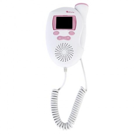 ACURIO AF - 703 PRENATAL HEART MONITOR ULTRASONIC FETAL DOPPLER (PINK)