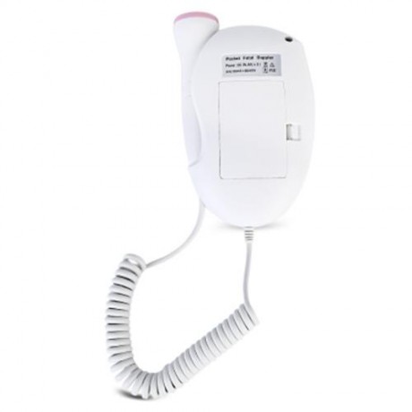 ACURIO AF - 703 PRENATAL HEART MONITOR ULTRASONIC FETAL DOPPLER (PINK)