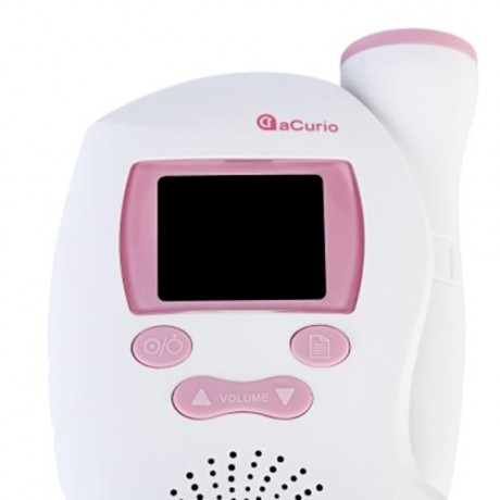 ACURIO AF - 703 PRENATAL HEART MONITOR ULTRASONIC FETAL DOPPLER (PINK)