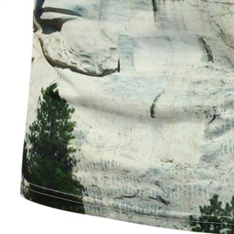 MOUNT RUSHMORE PRINTED AMERICAN FLAG TEE (COLORMIX)