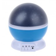 3 Modes LED Rotating Projection Lamp (BLUE)