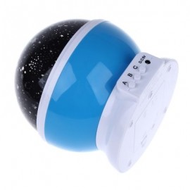 3 Modes LED Rotating Projection Lamp (BLUE)
