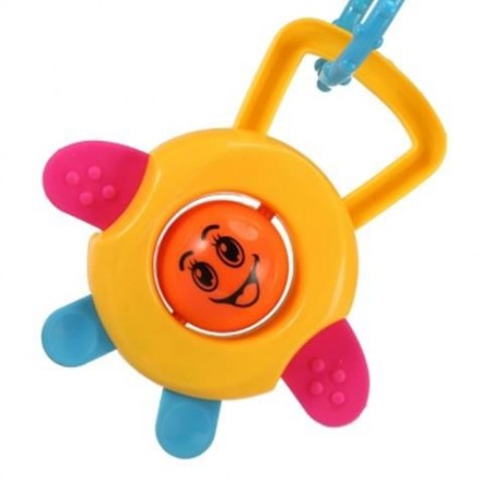 BABY EARLY EDUCATIONAL BED BELL MUSIC FITNESS RACK (COLORFUL)