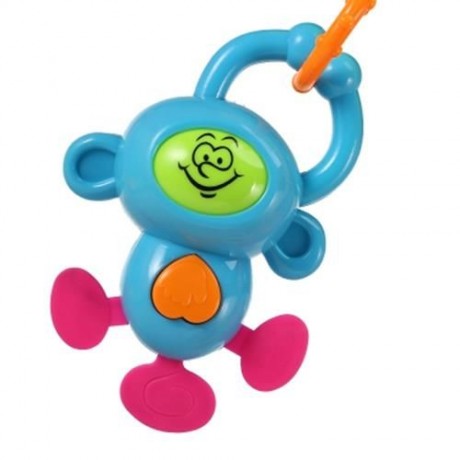 BABY EARLY EDUCATIONAL BED BELL MUSIC FITNESS RACK (COLORFUL)