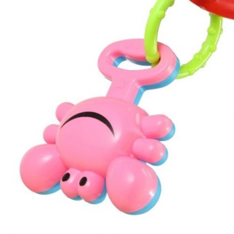 BABY EARLY EDUCATIONAL BED BELL MUSIC FITNESS RACK (COLORFUL)