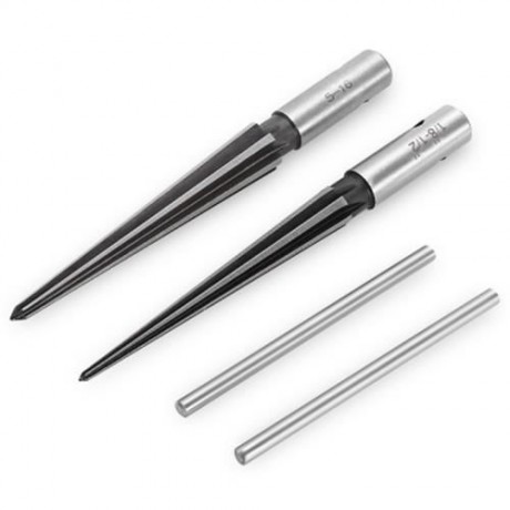 2PCS T-HANDLE TAPERED REAMER BRIDGE PIN PIPE JOINT MILL (COLORMIX)