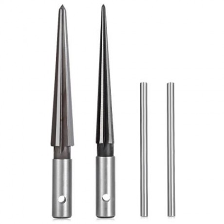 2PCS T-HANDLE TAPERED REAMER BRIDGE PIN PIPE JOINT MILL (COLORMIX)
