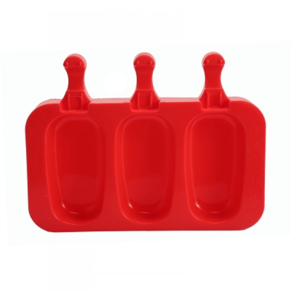 DIY Silicone Ice Cream Mold Dessert Tool (RED)