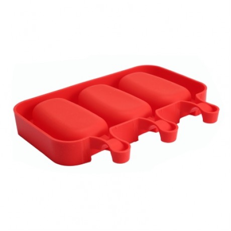 DIY Silicone Ice Cream Mold Dessert Tool (RED)
