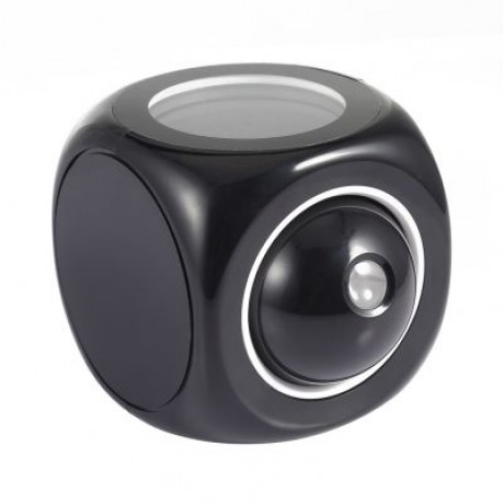 LCD Digital Projection Temperature  Alarm Clock (BLACK)