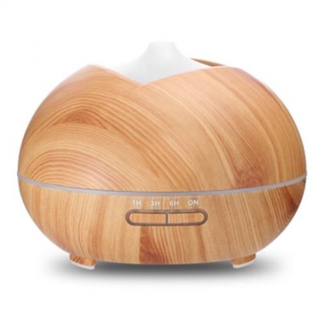450ML ESSENTIAL OIL DIFFUSER WOOD GRAIN HUMIDIFIER (WOOD GRAIN)