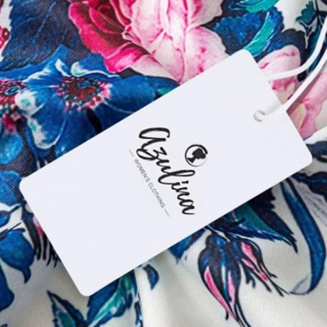 FLOWER PRINTED ZIPPERED JACKET (WHITE)