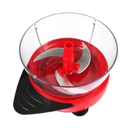 MULTIFUNCTIONAL MANUAL FOOD PROCESSOR CUTTING MACHINE (RED)
